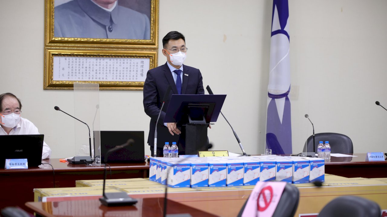 憂疫情僵局 江啟臣：下週專家視訊會議提防疫建言