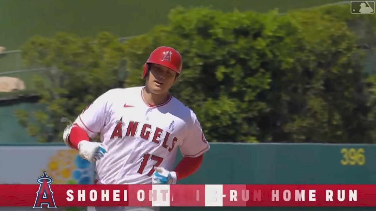 大谷翔平本季23轟生涯新高 並列大聯盟全壘打王