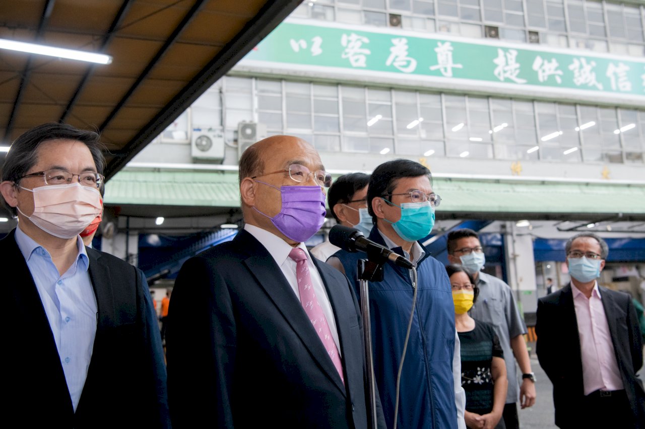 628微解封？ 蘇揆：須審慎 過快解封恐使疫情再起