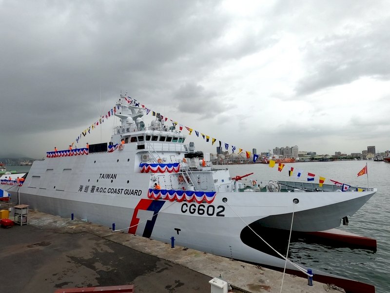 海巡成功艦進駐蘇澳軍港 將參與漢光38號演習