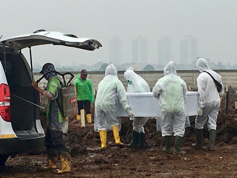 印尼疫情延燒 單日確診及死亡人數雙破紀錄
