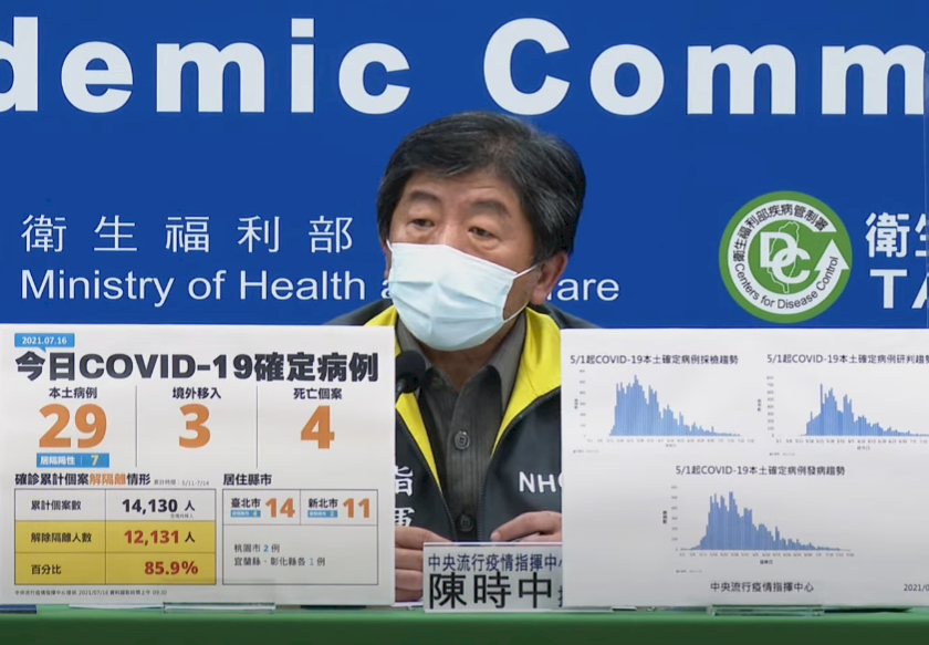 感謝斯洛伐克贈疫苗  陳時中：有利雙邊情誼