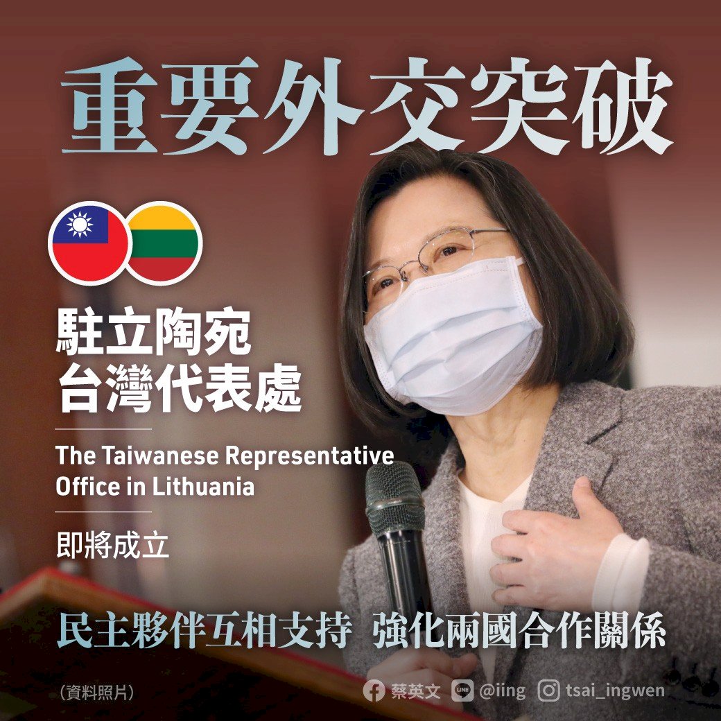泰晤士報專欄：立陶宛是抗中領頭羊  應獲支持仿效
