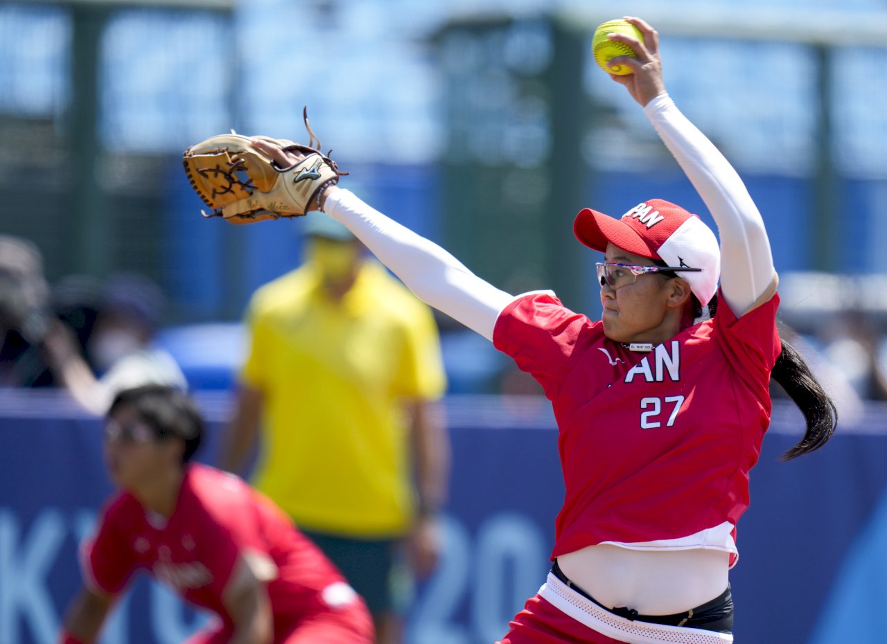 東奧首場比賽 日本女壘大勝澳洲
