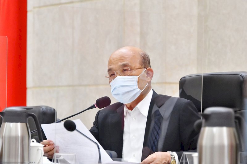 軍公教待遇調整 蘇貞昌：同享經濟果實 往調薪方量考量