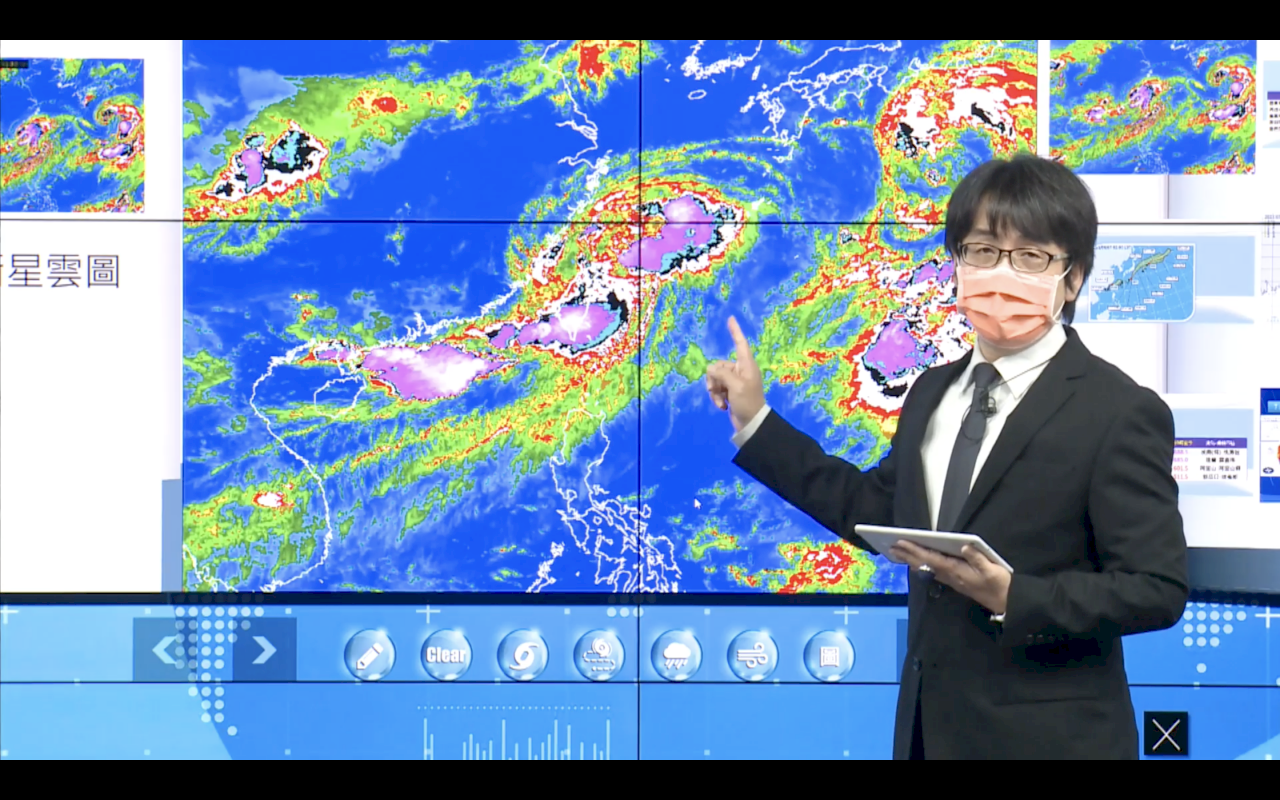 熱帶低壓雨彈報到 氣象局：西半部今恐有豪雨以上雨勢