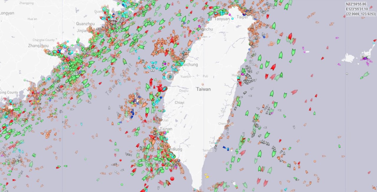 法艦現身彰化外海 國防部：台海周邊情勢正常