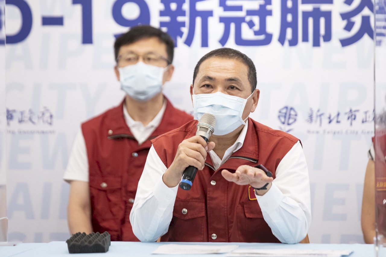 開學備戰 侯友宜：投入9500萬防疫經費物資全數到位