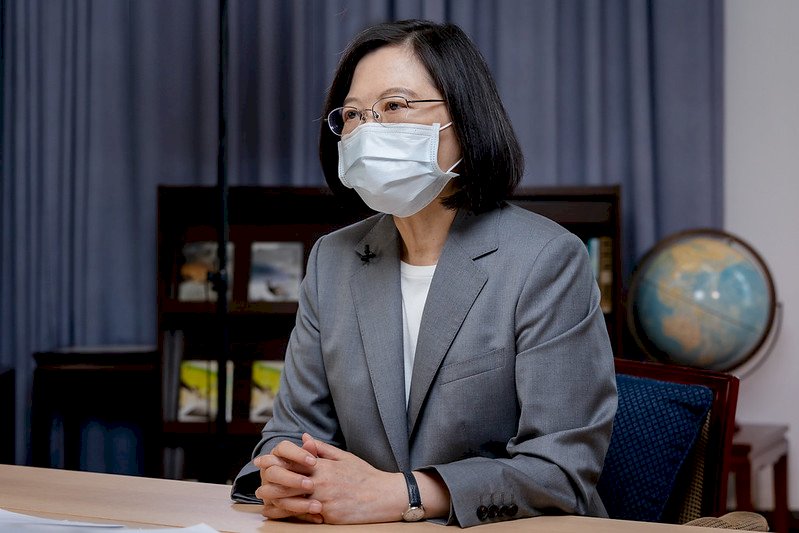 為美「外交事務」撰寫專文 蔡總統：台灣若遭受威脅 必竭力捍衛自己