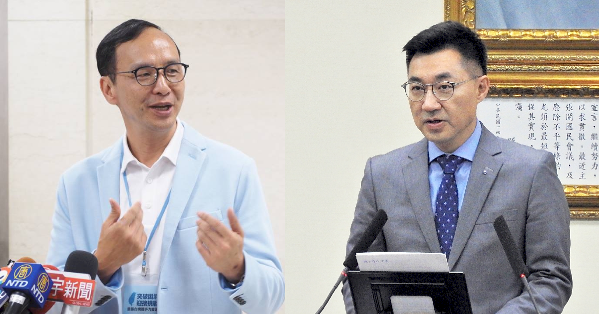 黨魁之爭／朱、江搶深藍黨員票 誰更有大選突圍利基？