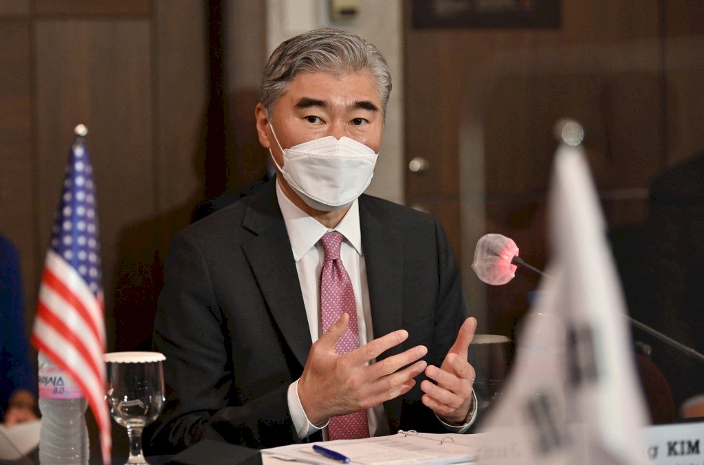 北韓試射飛彈後 美國的北韓特使訪首爾