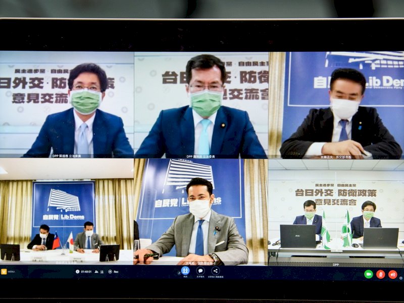 台日執政黨對話外交防衛政策 海巡合作有高度共識