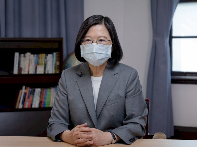 總統：台灣願承擔區域穩定責任 不會將夥伴協助視為當然