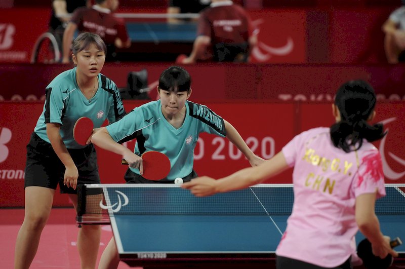 東京帕運桌球TT9-10級團體賽 台灣女團無緣4強