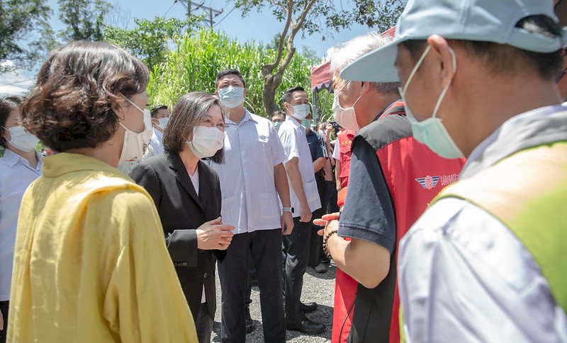 明霸克露橋便道通行 蔡總統：中長期規劃找出更周全穩固的方案
