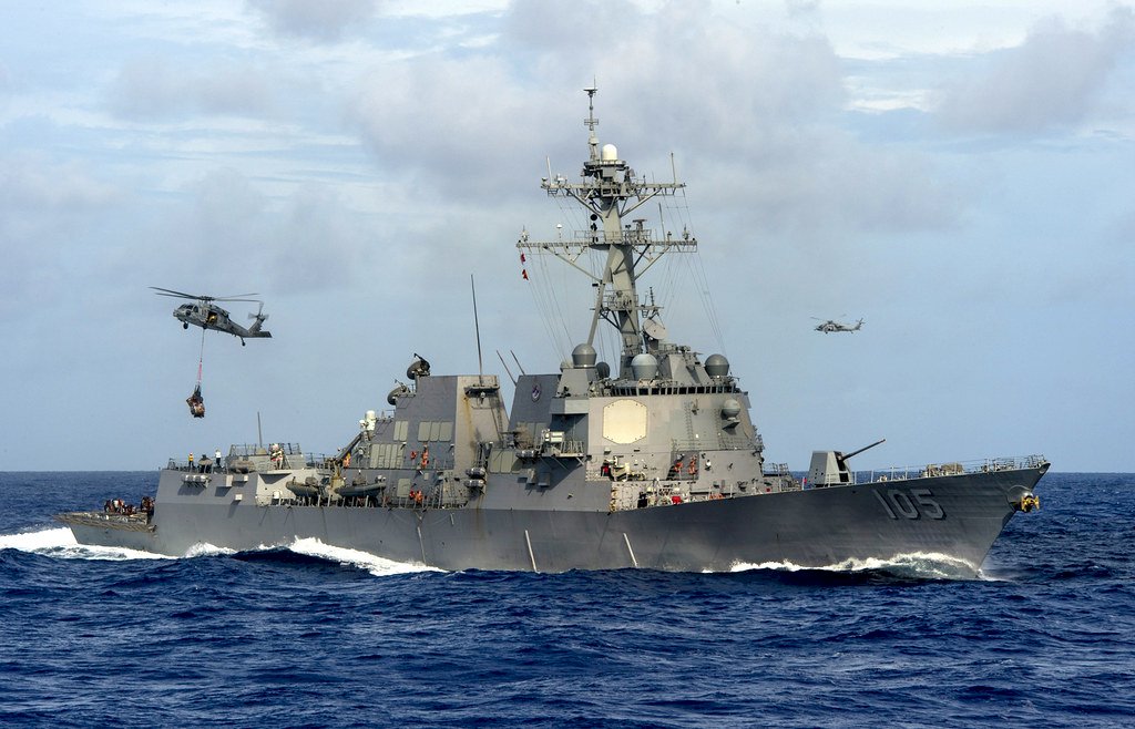 外交部證實：美加軍艦14日共同穿越台灣海峽