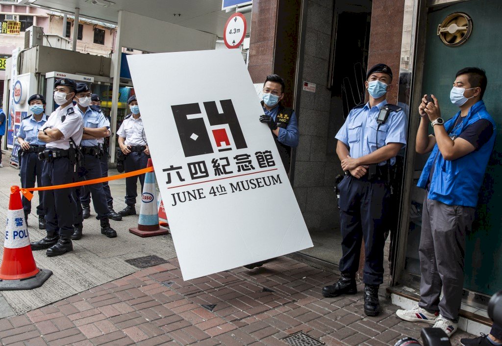 港六四紀念館被抄  天安門母親：遺物怎危害國安