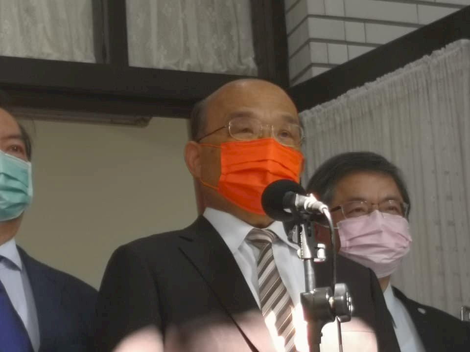 疫苗整備 蘇揆預估10月底第一劑接種率可達7成