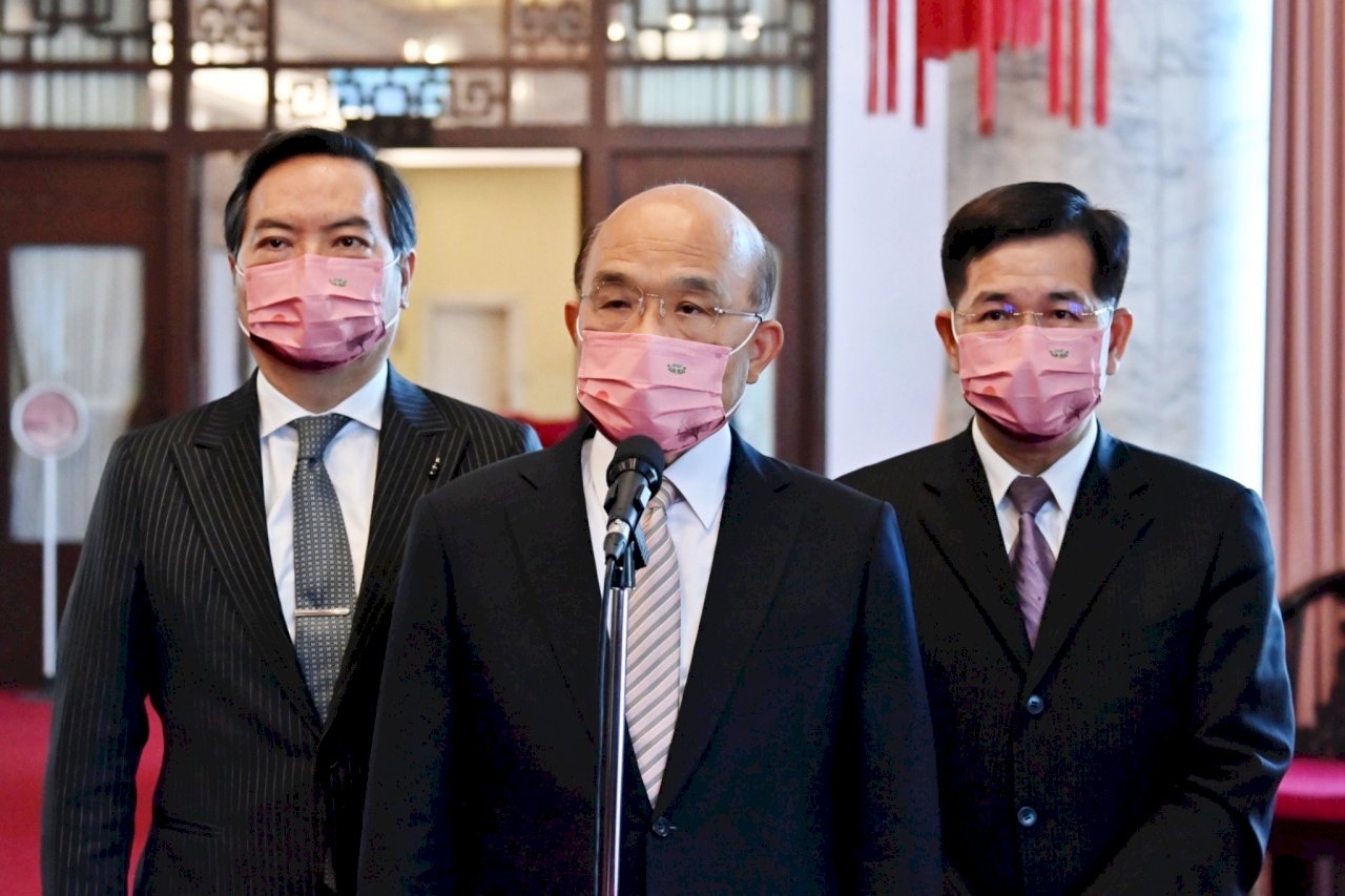 朱立倫回電文未寫「中華民國」 蘇揆：說會愛台灣都是假的