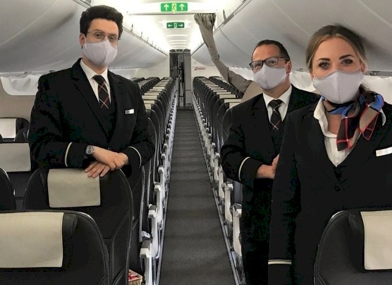 瑞士航空：機組人員拒接種疫苗將被解僱