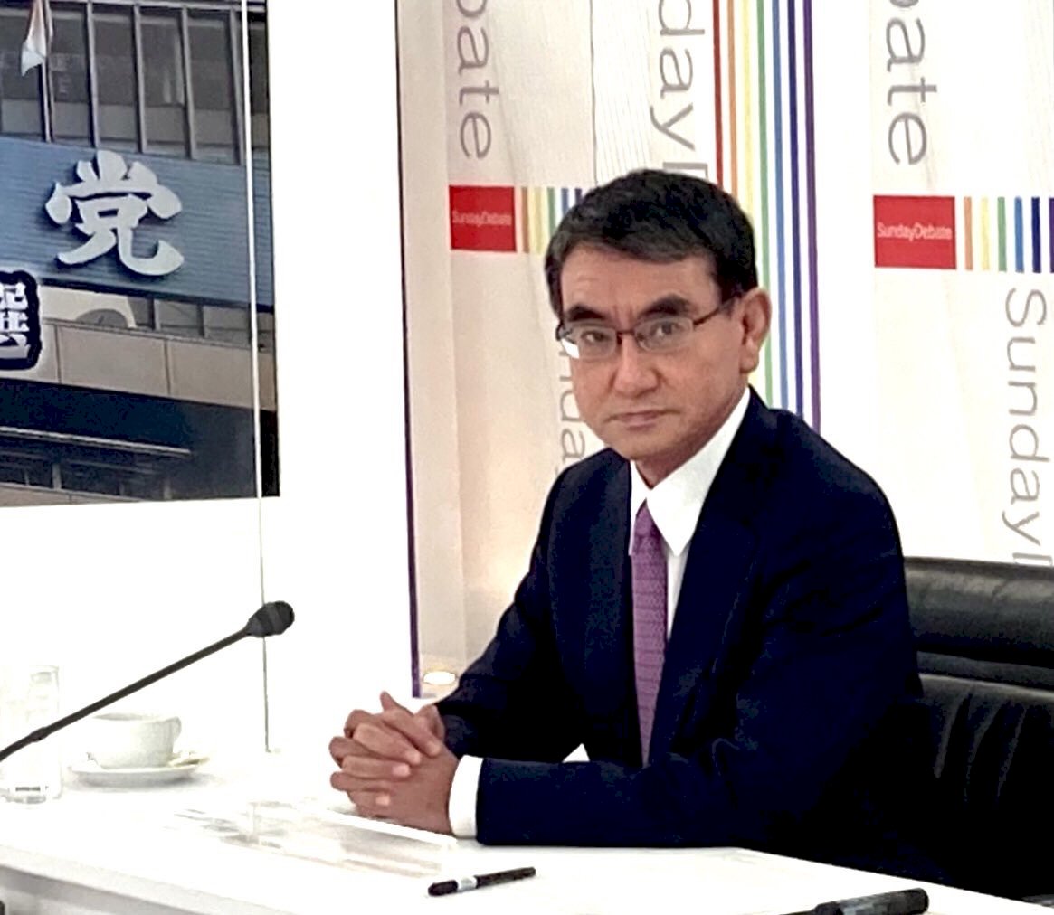 河野太郎有意3度參選自民黨總裁 麻生派動向受矚