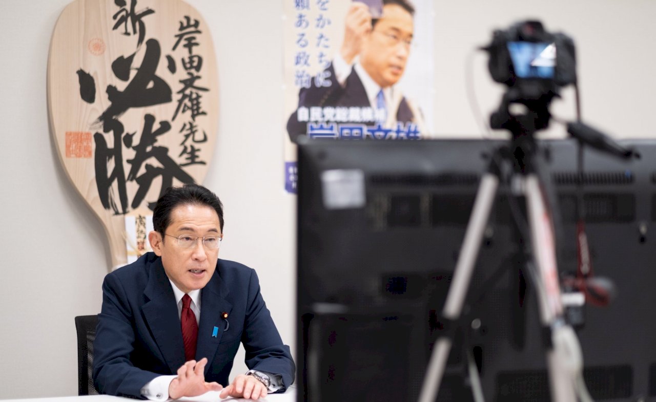 日自民黨總裁選舉無人過半 岸田文雄和河野太郎進入決選
