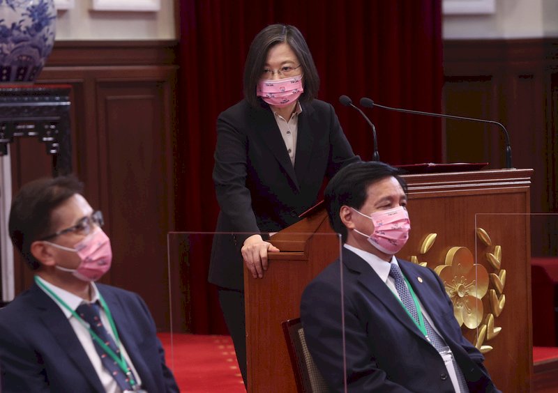 總統：盼透過設口腔健康司 使口腔照護產業更具國際競爭力