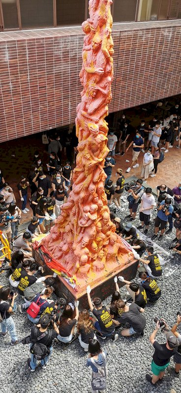 鄧炳強回信「國殤之柱」創作者高志活 稱藝術創作是危害國安慣用手法