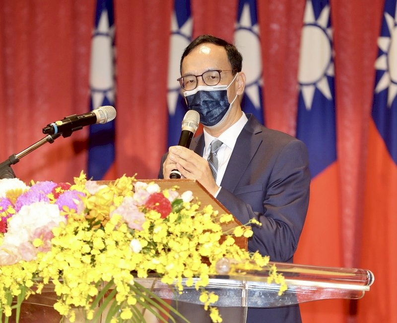 蔡總統國慶演說  朱立倫批違憲搞台獨
