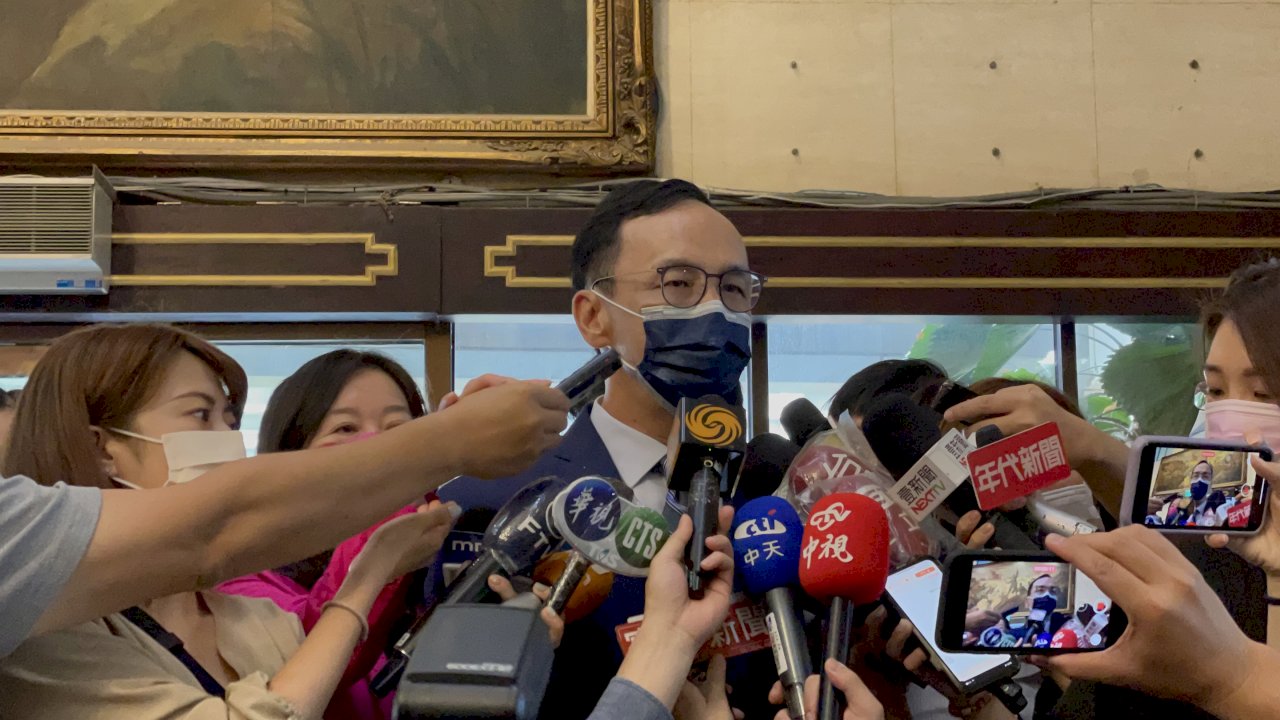 朱立倫：綠營提供美方錯誤消息 給反對勢力貼標籤