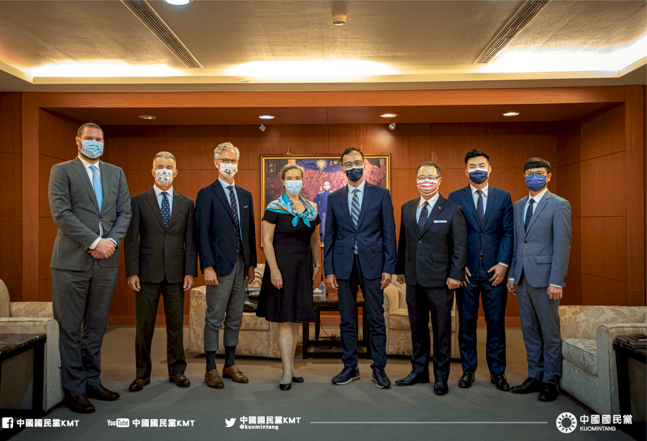 與AIT處長孫曉雅會面 朱立倫：強化對美政黨外交