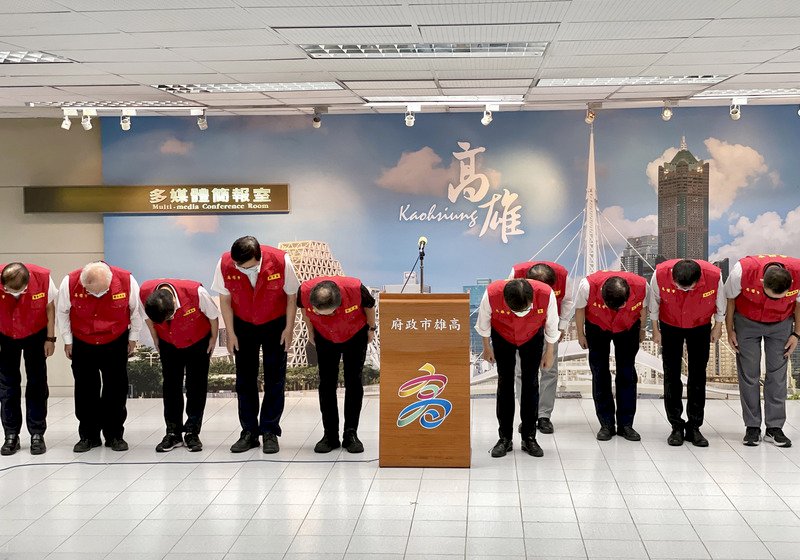 高雄城中城大火 陳其邁：將追究相關行政責任 不會迴避