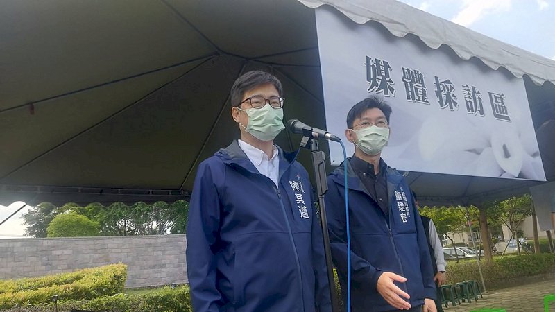 高雄大火不分藍綠關心 陳其邁：十二萬分謝意