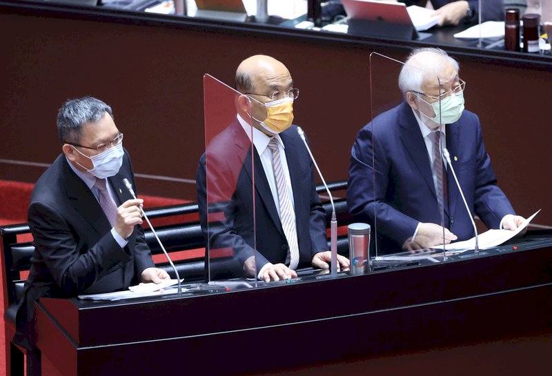 明年度總預算案 蘇揆：5年債務僅淨增2910億元受嚴密控管