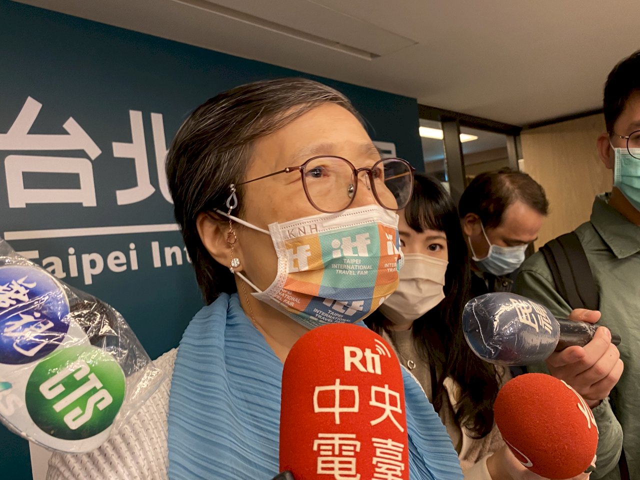 2021台北國際旅展ITF 葉菊蘭：加倍奉還、力挺觀光！
