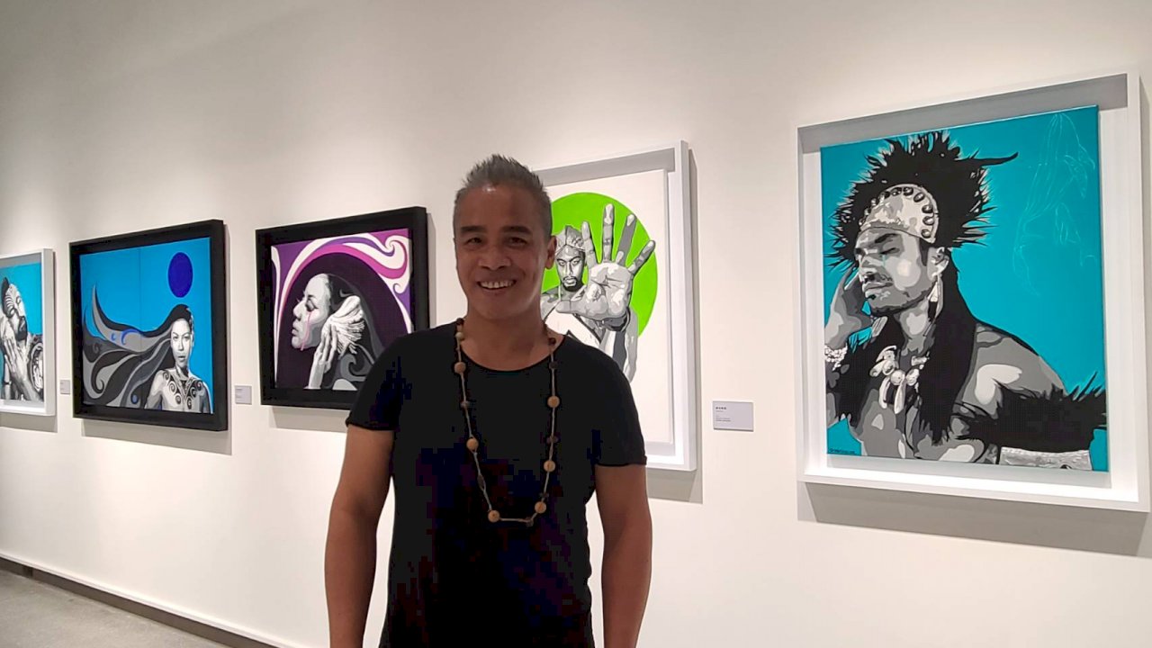 優席夫創作至今最大型個展   以南島色彩「擁抱」疫後時代(影音)
