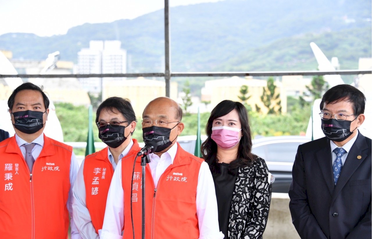 基隆捷運路線規劃 蘇貞昌：對地方有益 中央都支持