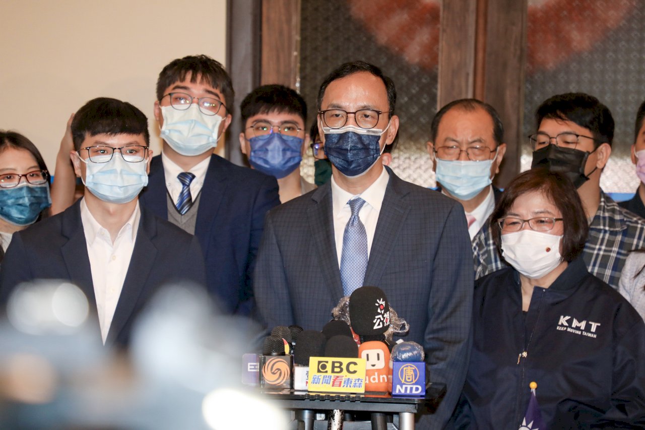 林昶佐籲適可而止 朱立倫：開口就搞意識形態一定會被罷免