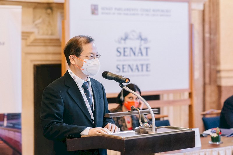 台捷攜手強化民主 龔明鑫：公理正義不會不到