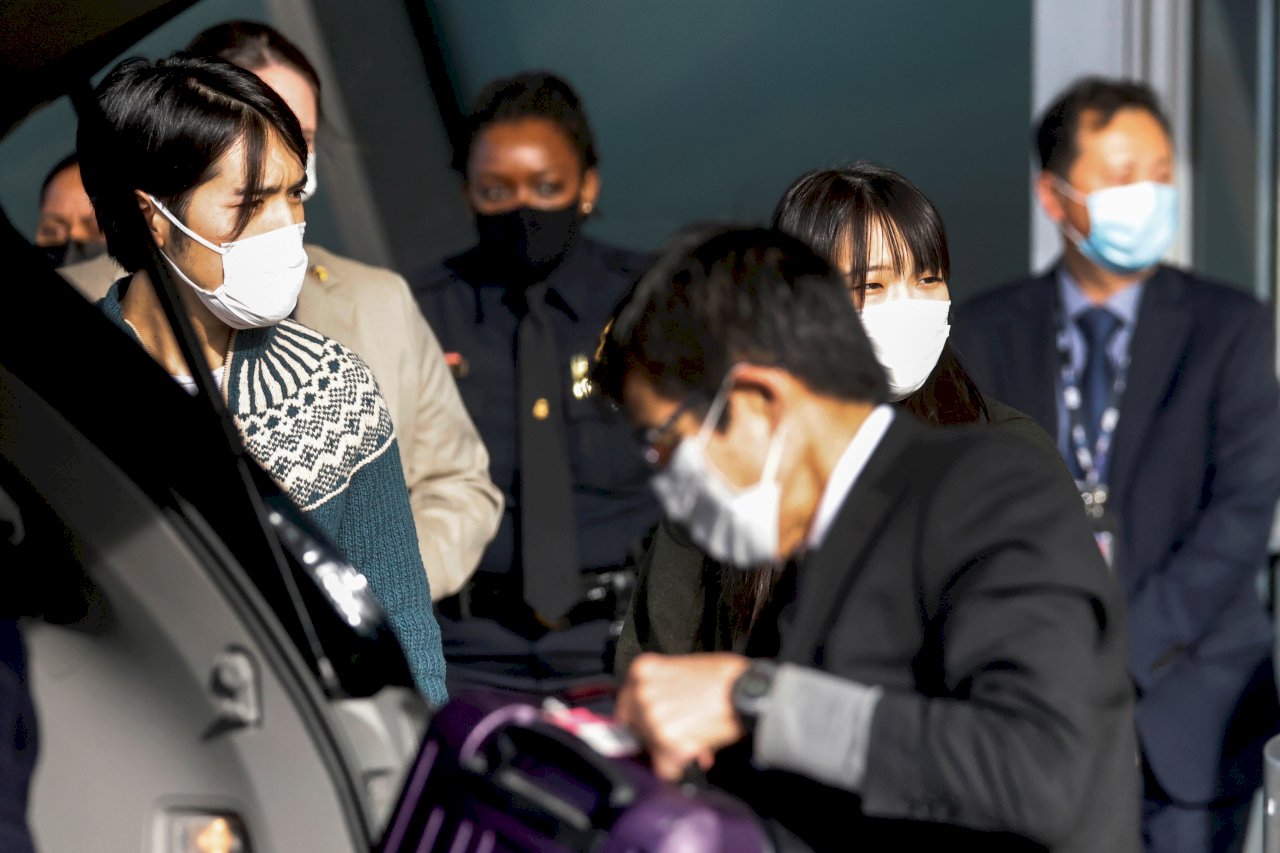 公主變平民 真子和丈夫抵達紐約展開新生活