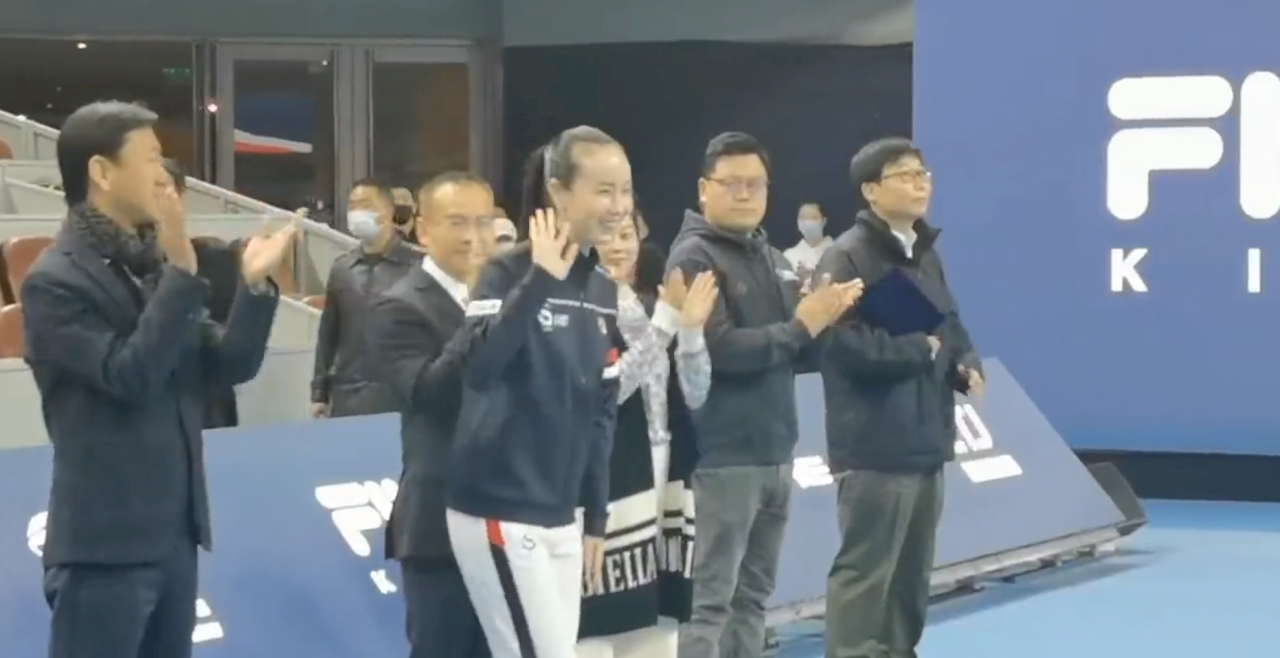 胡錫進再發影片 稱彭帥現身比賽開幕式