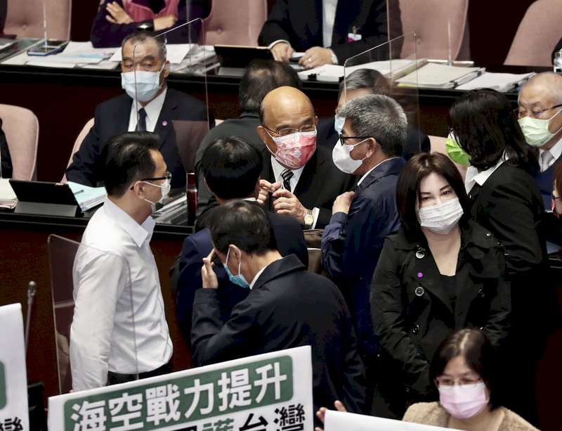 海空戰力提升特別預算 蘇揆：向國際展現自我防衛決心