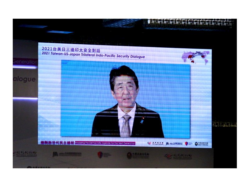 台灣若遭威脅 安倍：將對日本形成緊迫挑戰