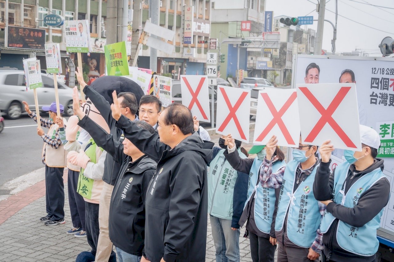 公投倒數 民進黨湧言會全台遍地開花力催「四個不同意」