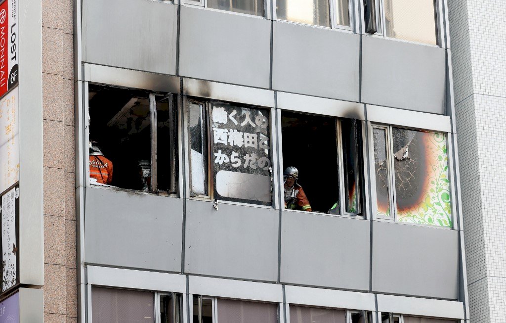 疑人為縱火！大阪嚴重火災  27人心肺停止