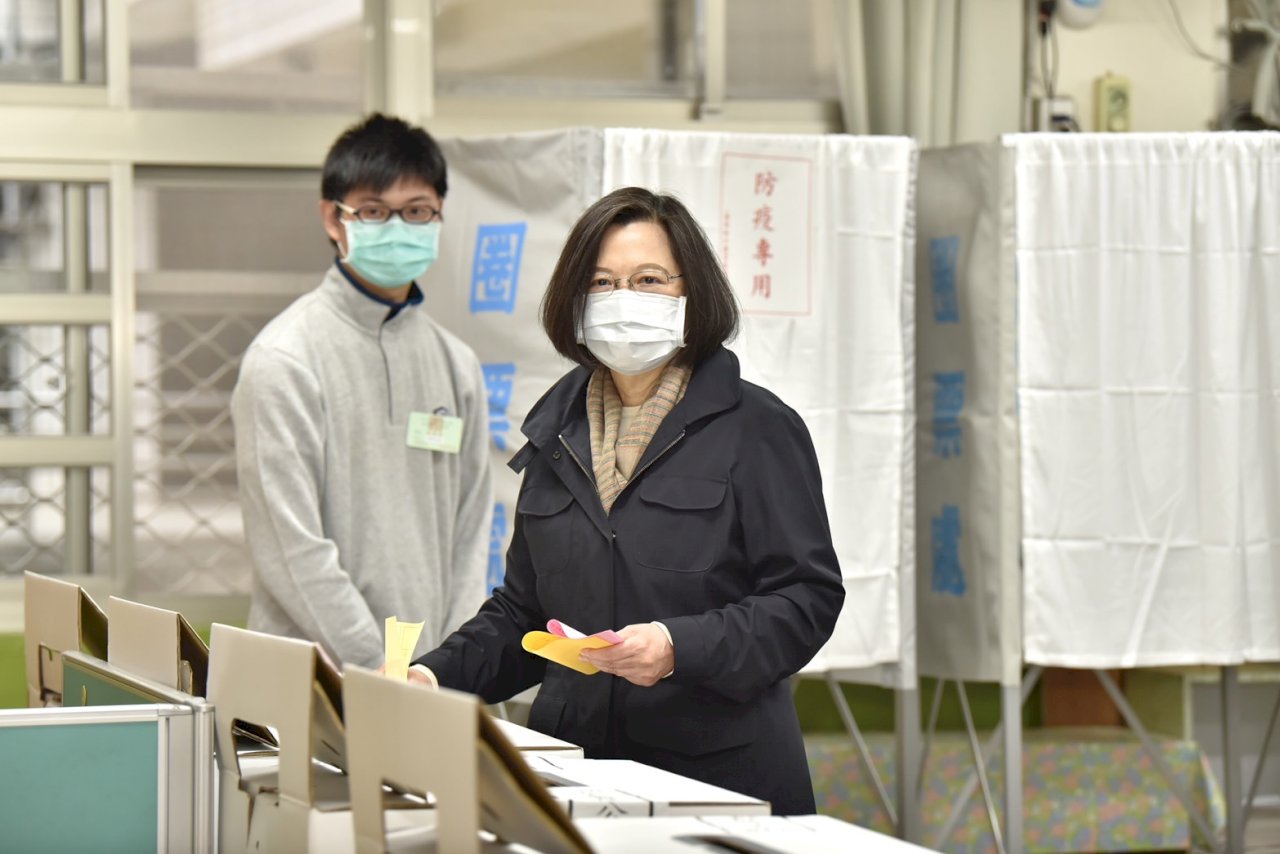 蔡總統籲投下4張不同意  讓台灣重大政策不出現變數