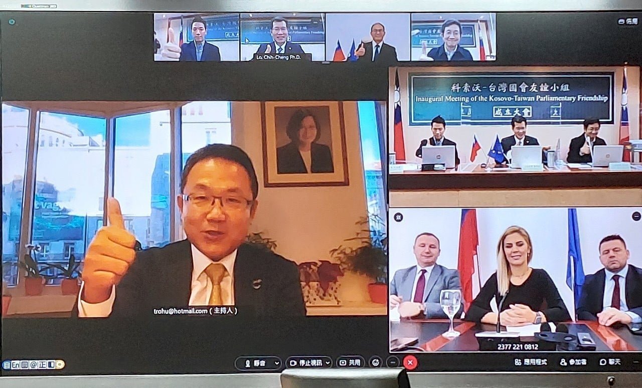 台灣與科索沃成立雙邊國會友好團體