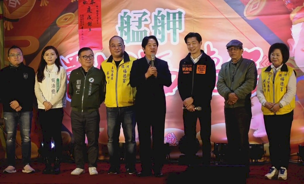 賴清德：用選票終止惡質罷免文化 讓林昶佐留立院
