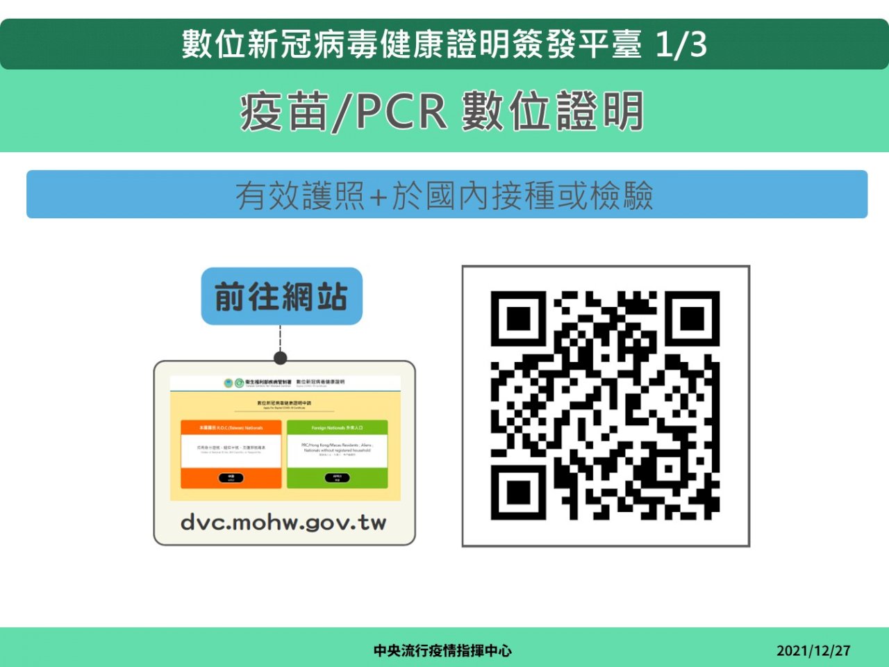 我國疫苗數位證明28日起開放下載 國內使用再等等