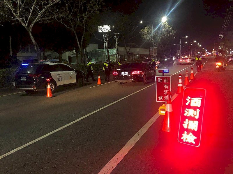 警政署：15日全國取締酒駕 針對餐廳夜店等處